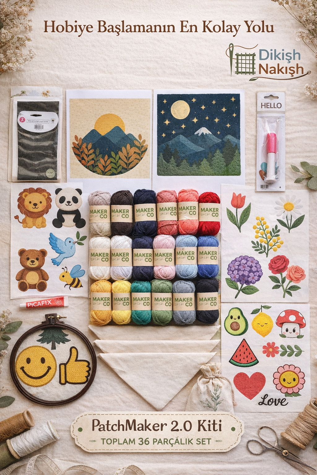 DikişNakış İlmek İlmek Set